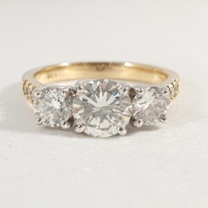 Diamond Trilogy Ring